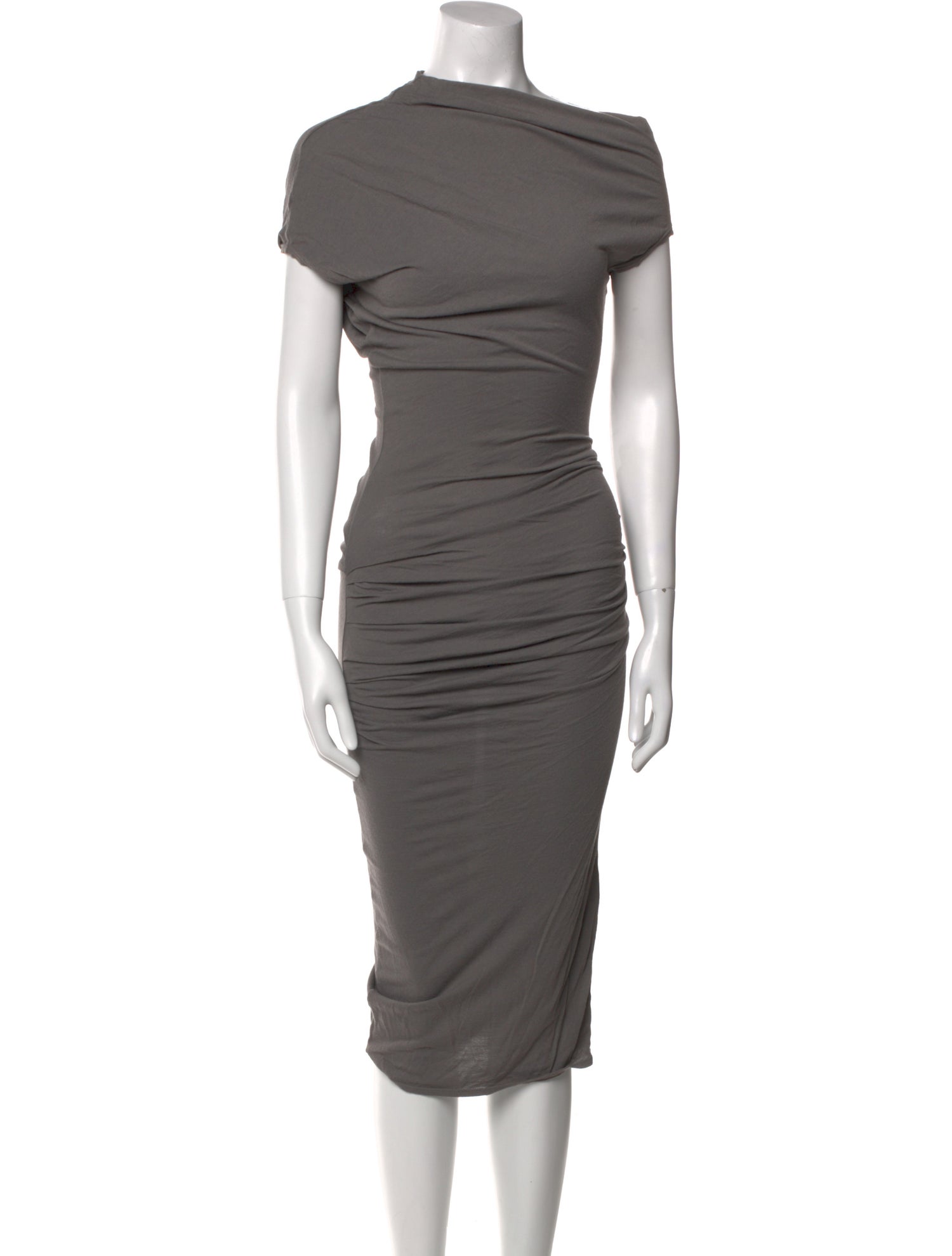 Helmut Lang Cowl Neck Long Dress