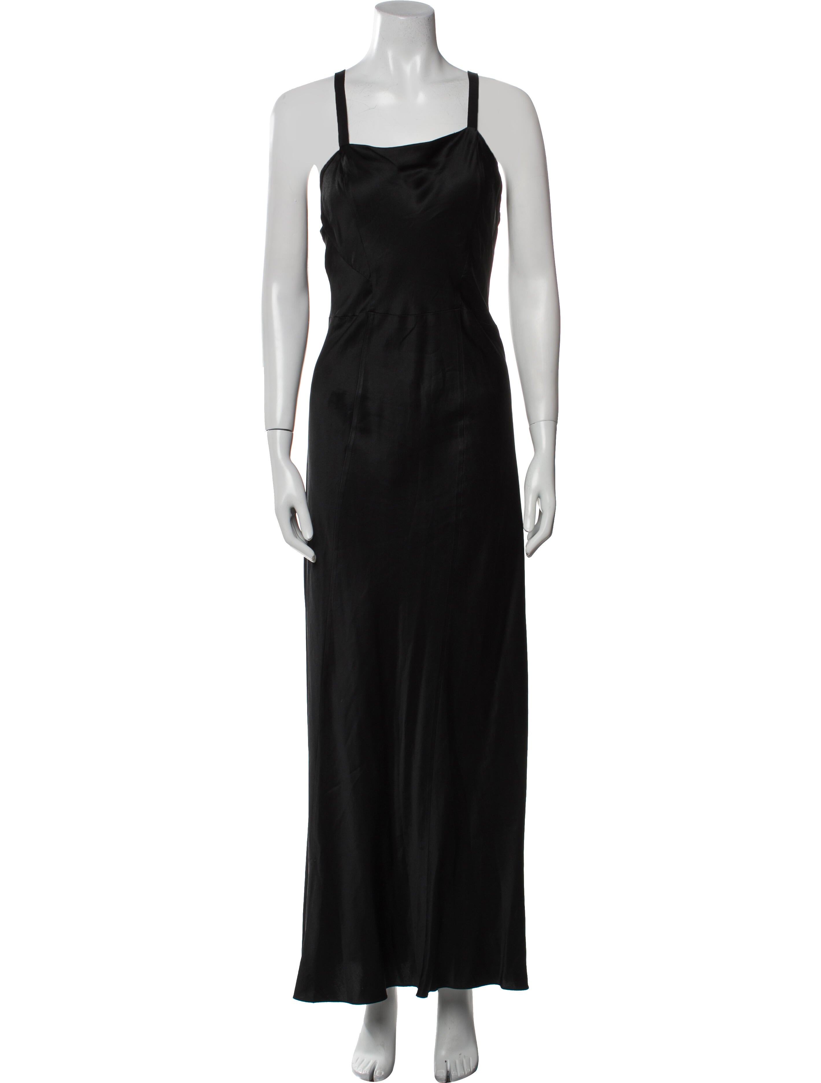Helmut Lang Silk Long Dress
