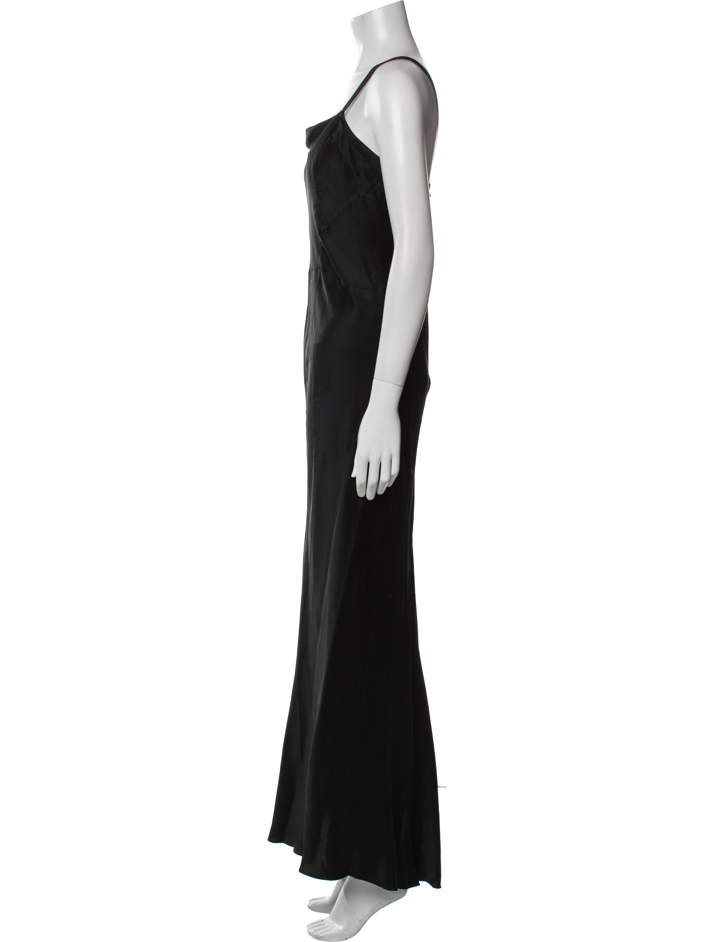 Helmut Lang Silk Long Dress