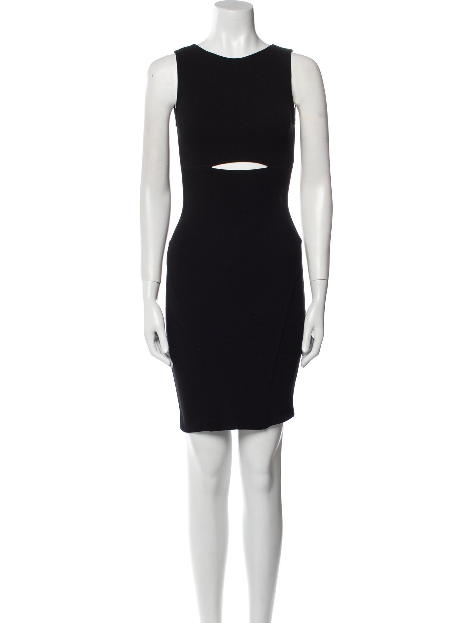 Helmut Lang Crew Neck Mini Dress