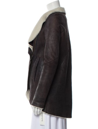 Helmut Lang Shearling Fur Jacket