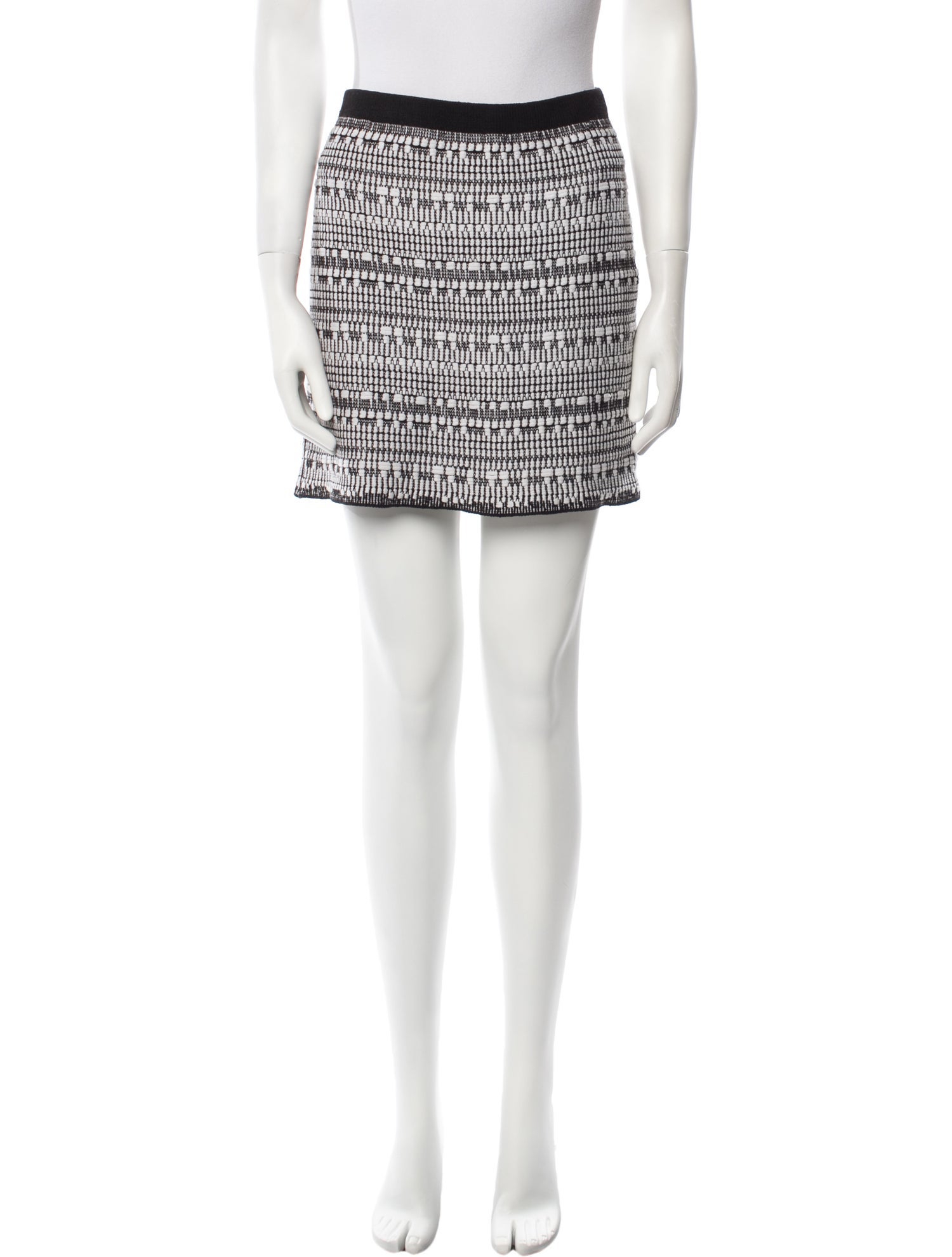 Helmut Lang Printed Mini Skirt