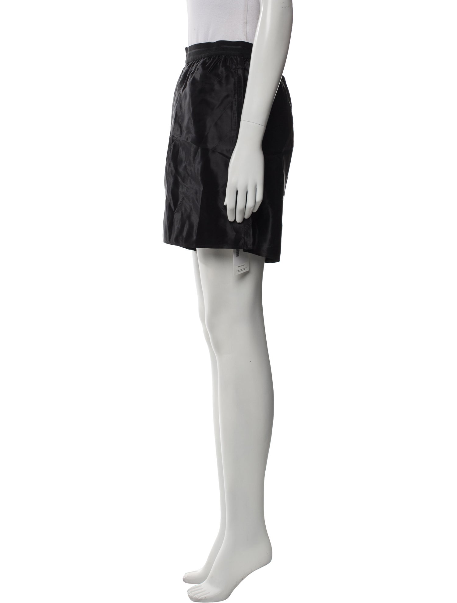 Helmut Lang Silk Knee-Length Shorts w/ Tags