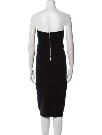 Helmut Lang Wool Skirt Set