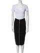 Helmut Lang Wool Skirt Set