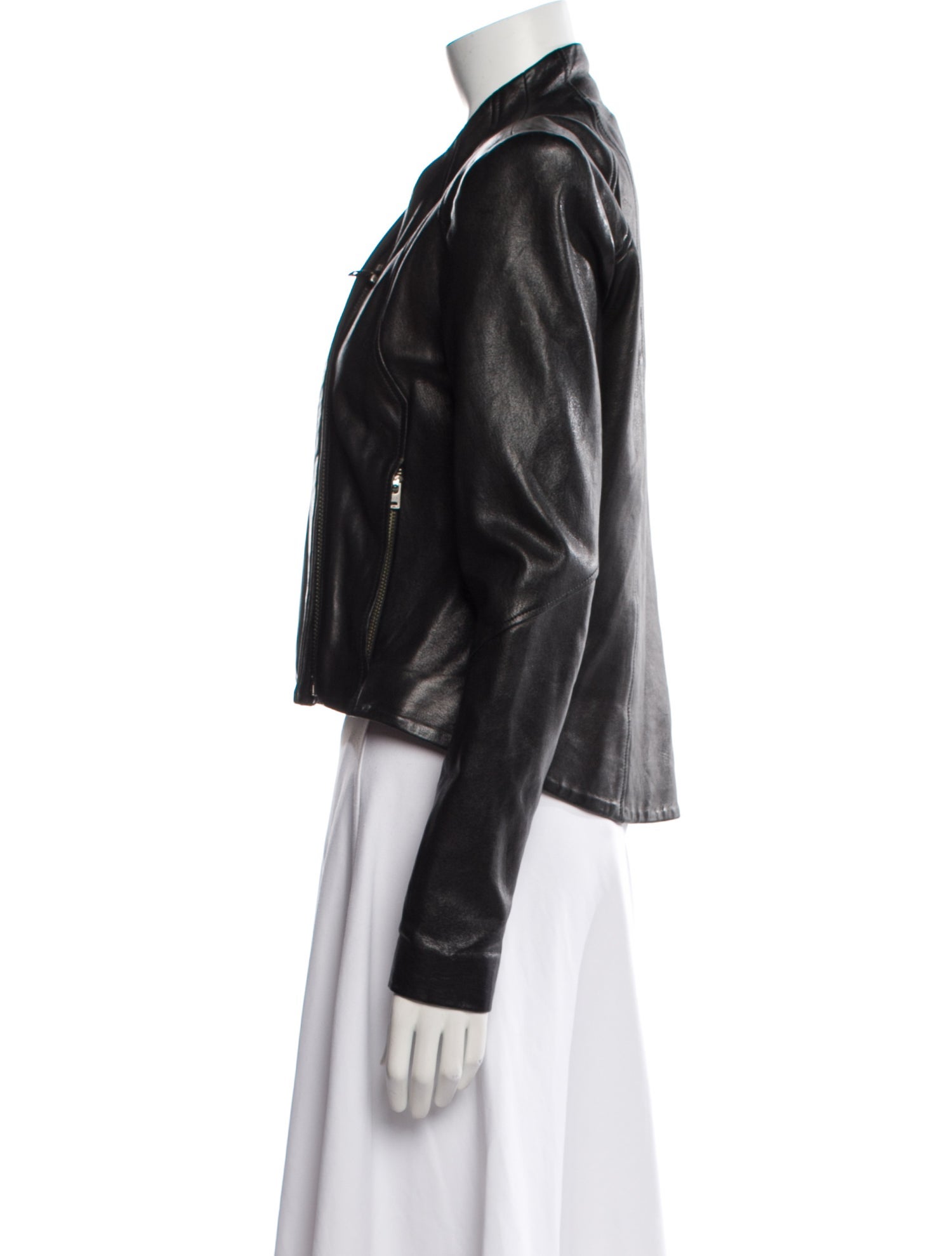 Helmut Lang Leather Biker Jacket