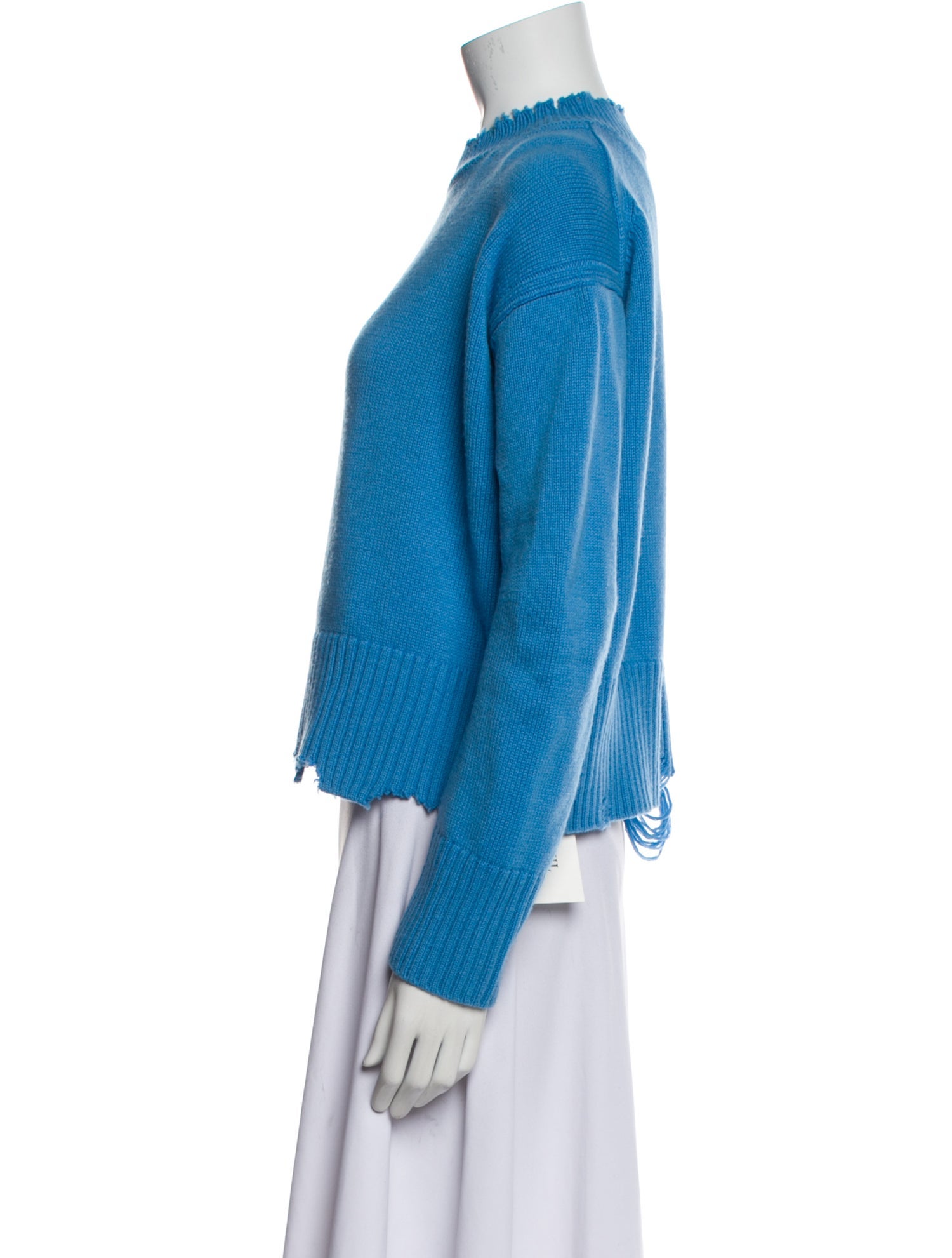 Helmut Lang Wool Mock Neck Sweater