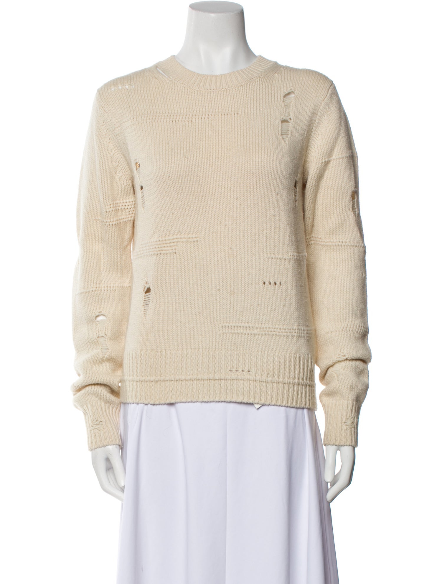 Helmut Lang Wool Crew Neck Sweater