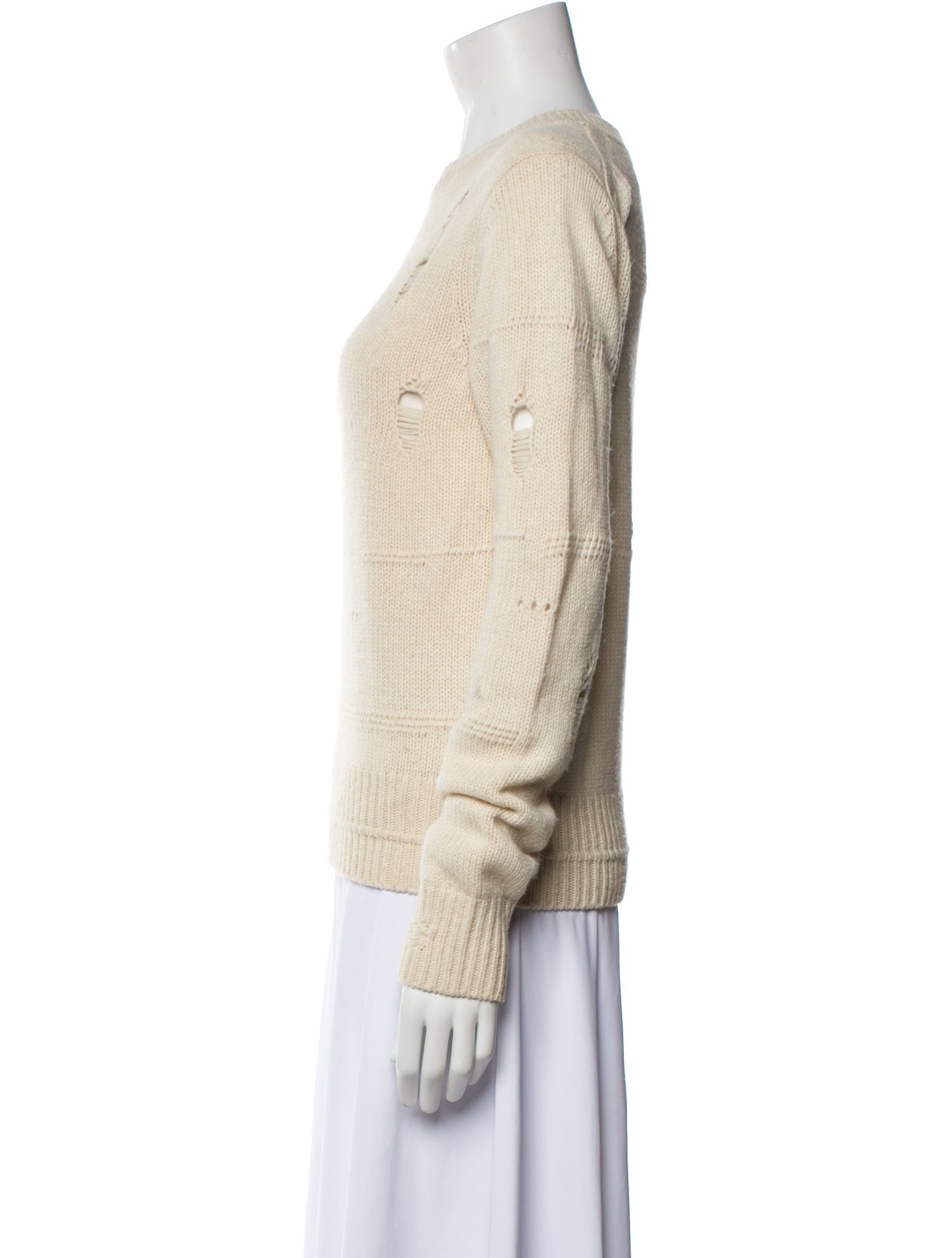 Helmut Lang Wool Crew Neck Sweater