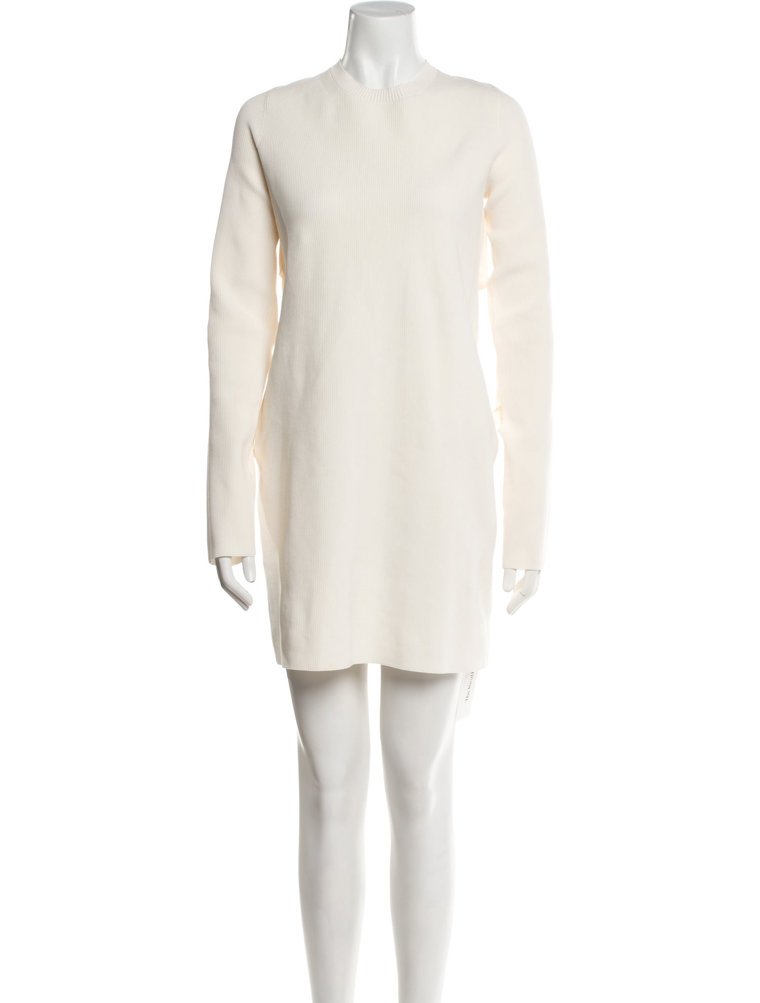 Helmut Lang Crew Neck Mini Dress