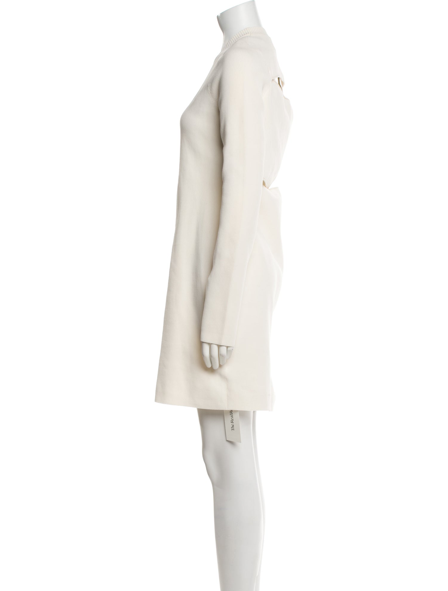 Helmut Lang Crew Neck Mini Dress