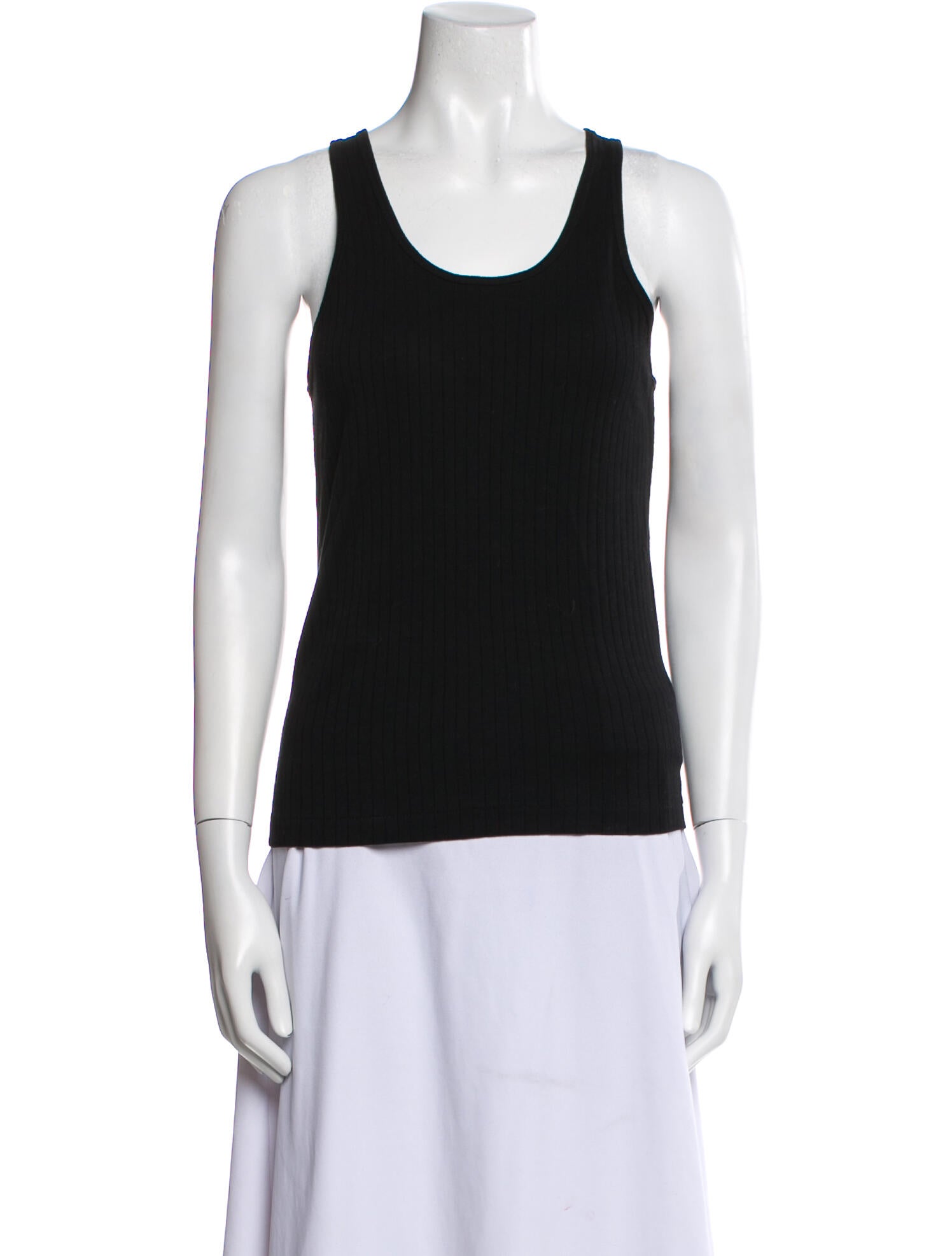 Helmut Lang Scoop Neck Sleeveless Top