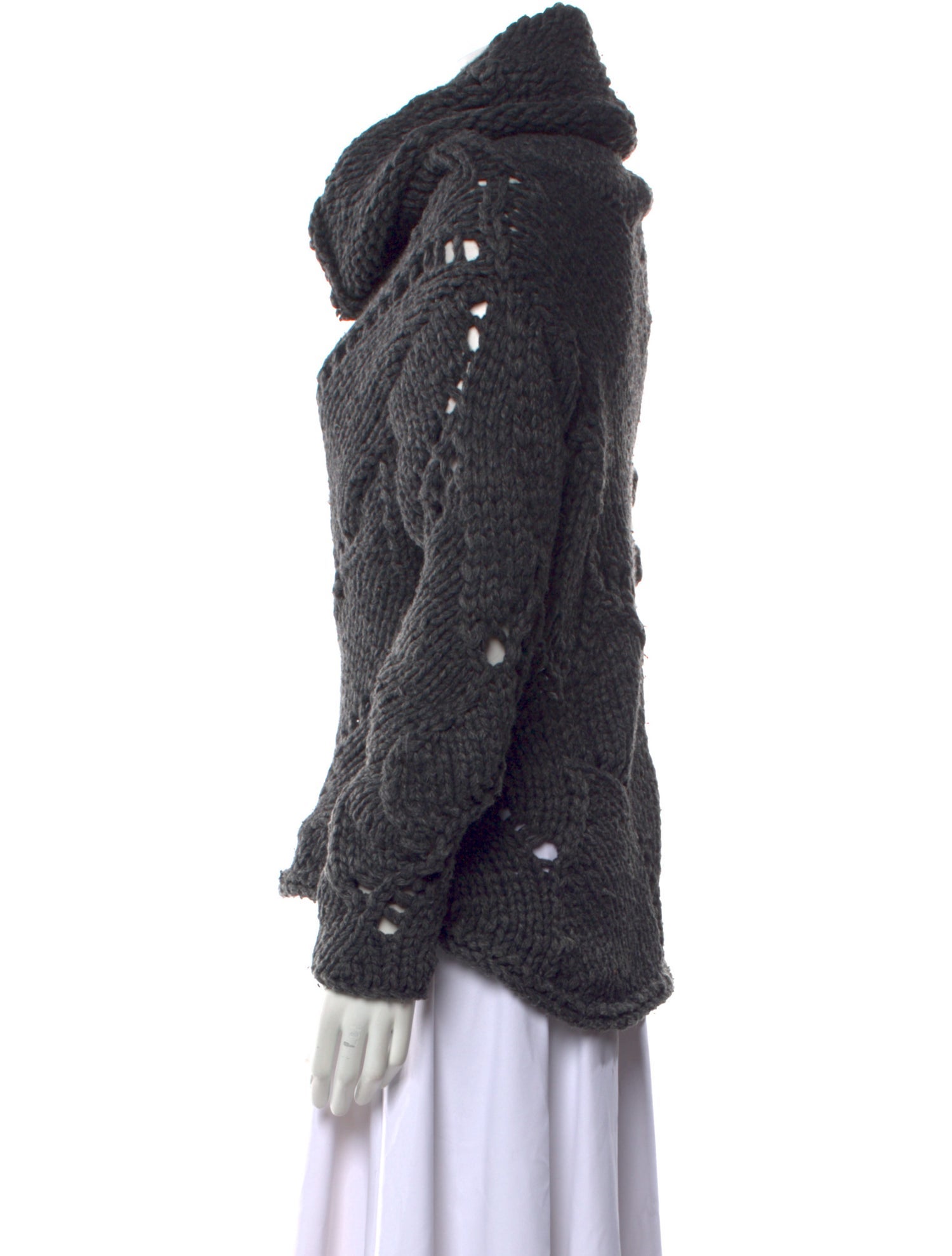 Helmut Lang Wool Turtleneck Sweater