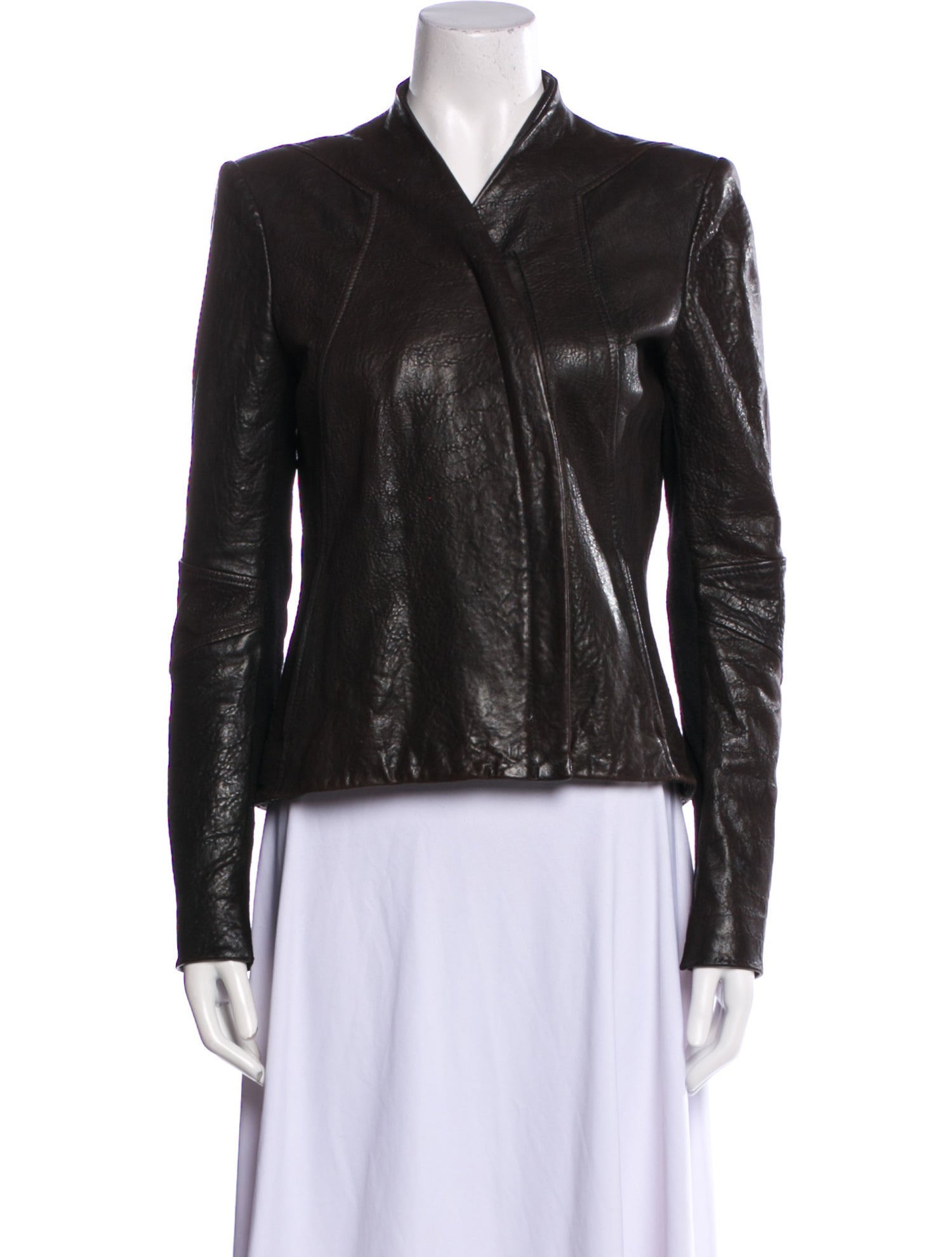 Helmut Lang Leather Biker Jacket