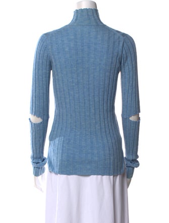 Helmut Lang Wool Turtleneck Sweater