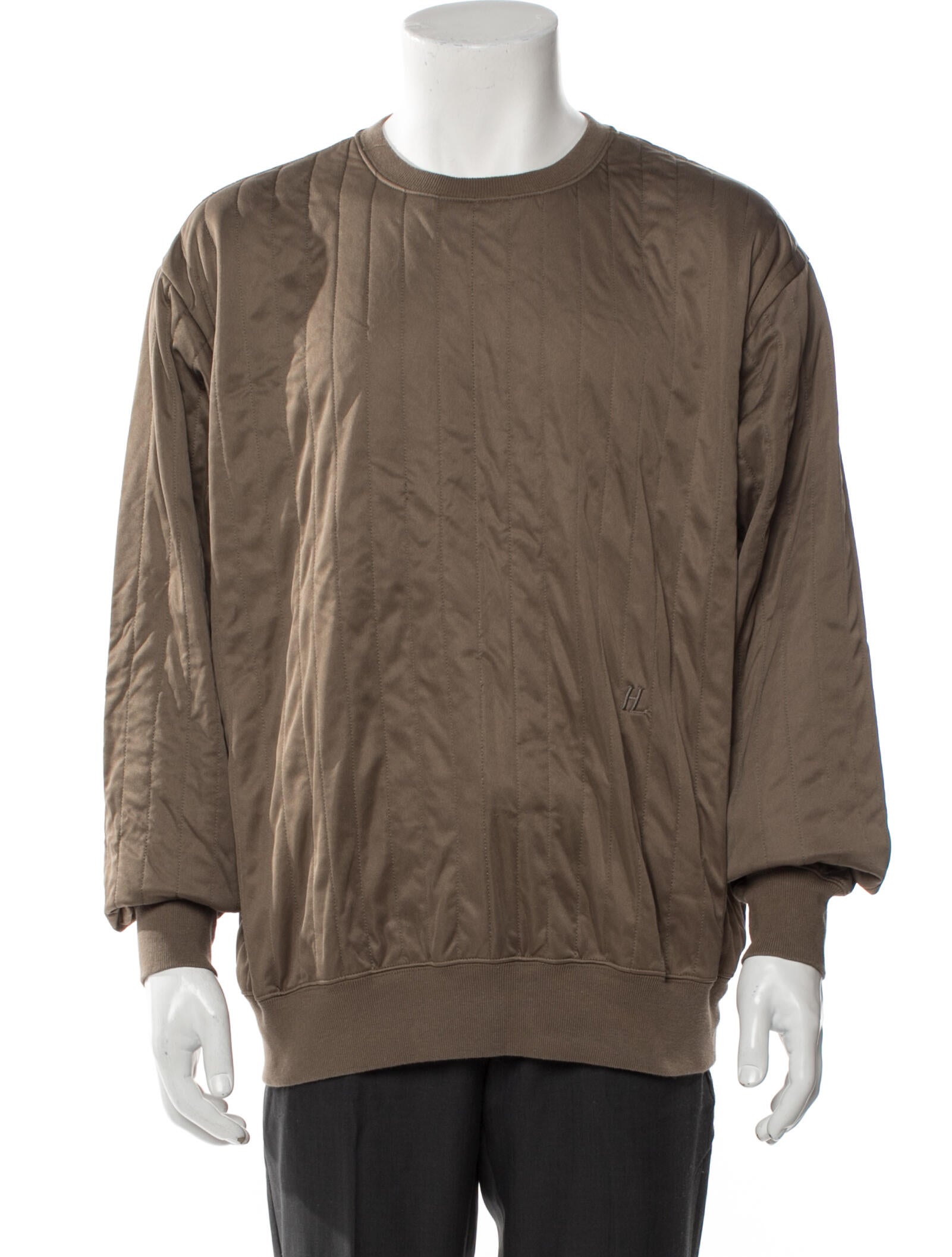 Helmut Lang Crew Neck Long Sleeve Sweatshirt