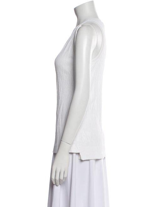 Helmut Lang Crew Neck Sleeveless Top