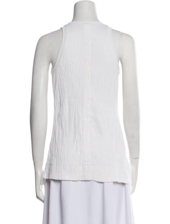 Helmut Lang Crew Neck Sleeveless Top