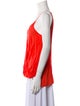 Helmut Lang V-Neck Sleeveless Blouse