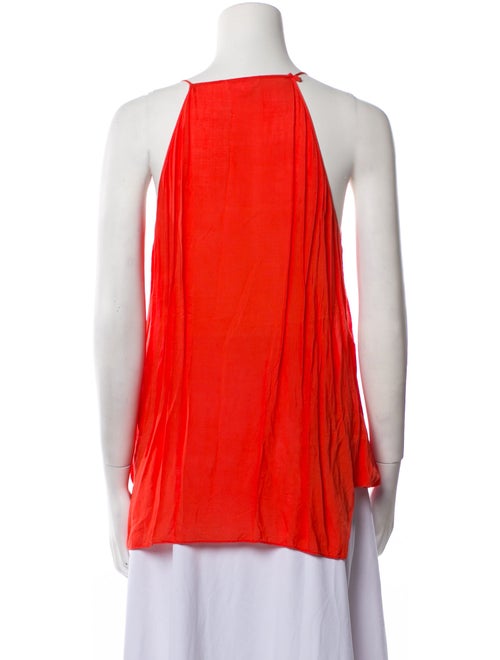 Helmut Lang V-Neck Sleeveless Blouse