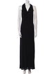 Helmut Lang Cowl Neck Long Dress