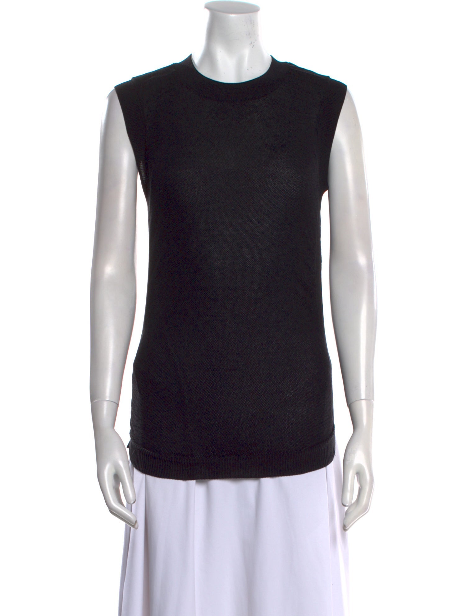 Helmut Lang Silk Crew Neck Sweater