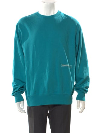 Helmut Lang Graphic Print Crew Neck Pullover