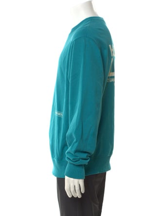 Helmut Lang Graphic Print Crew Neck Pullover