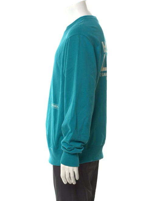 Helmut Lang Graphic Print Crew Neck Pullover