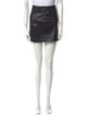 Helmut Lang Leather Mini Skirt