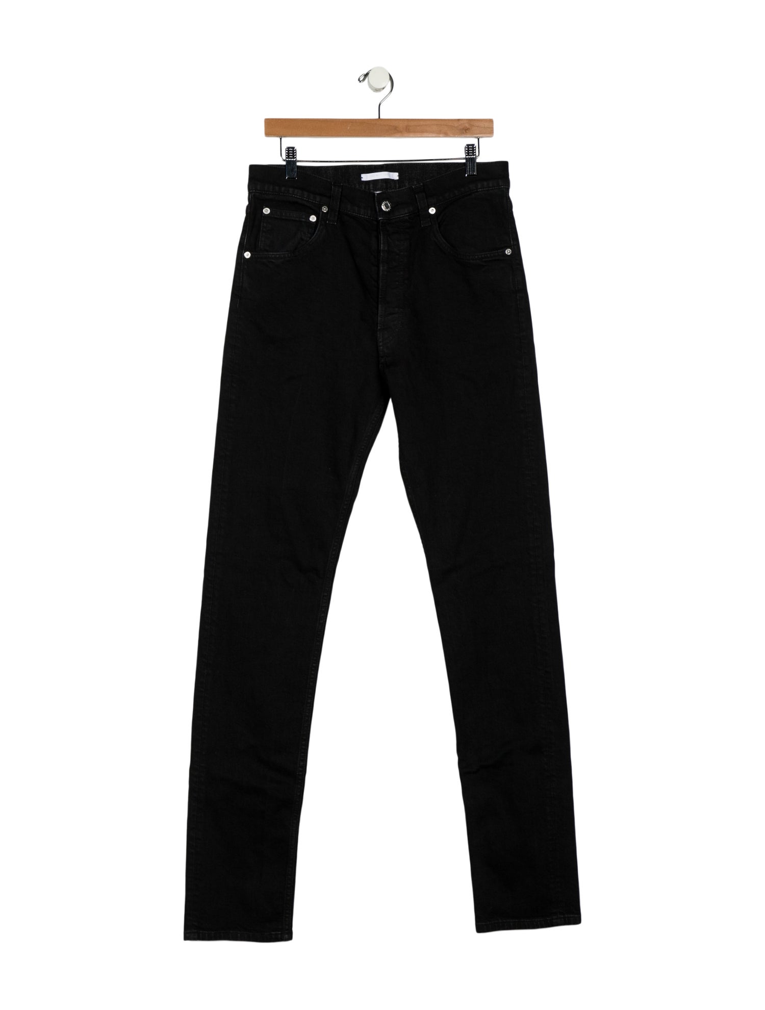 Helmut Lang Mid-Rise Straight Leg Jeans