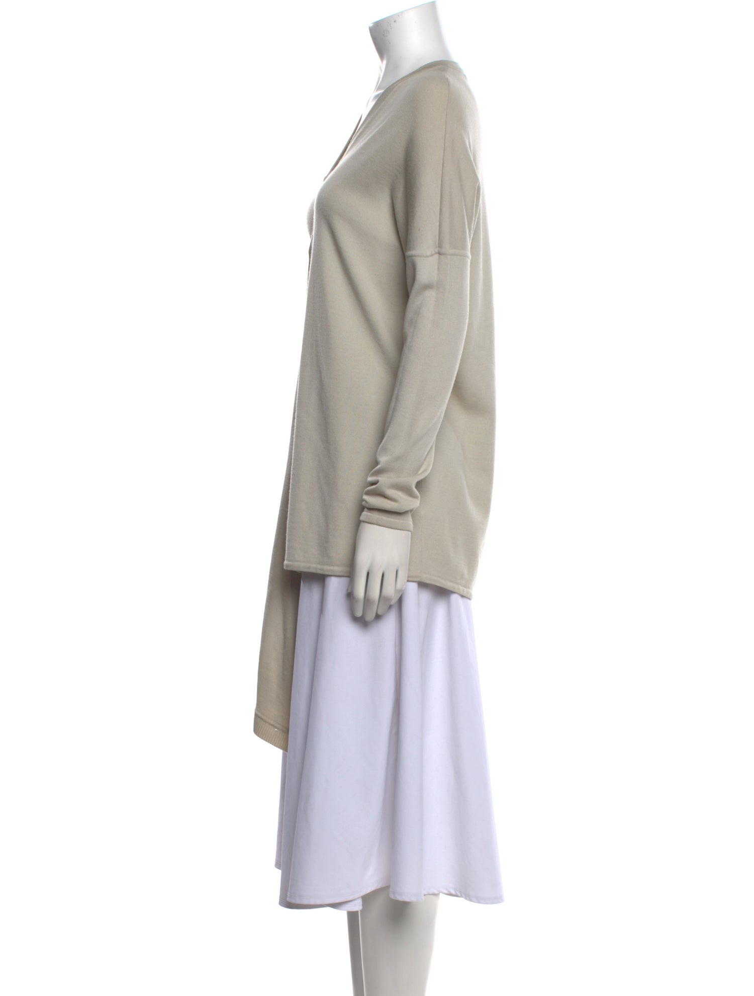 Helmut Lang Wool V-Neck Sweater