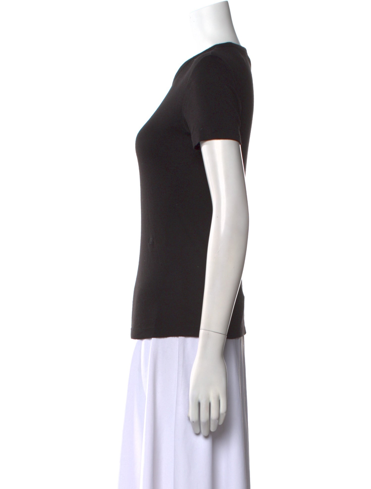 Helmut Lang Crew Neck Short Sleeve Top