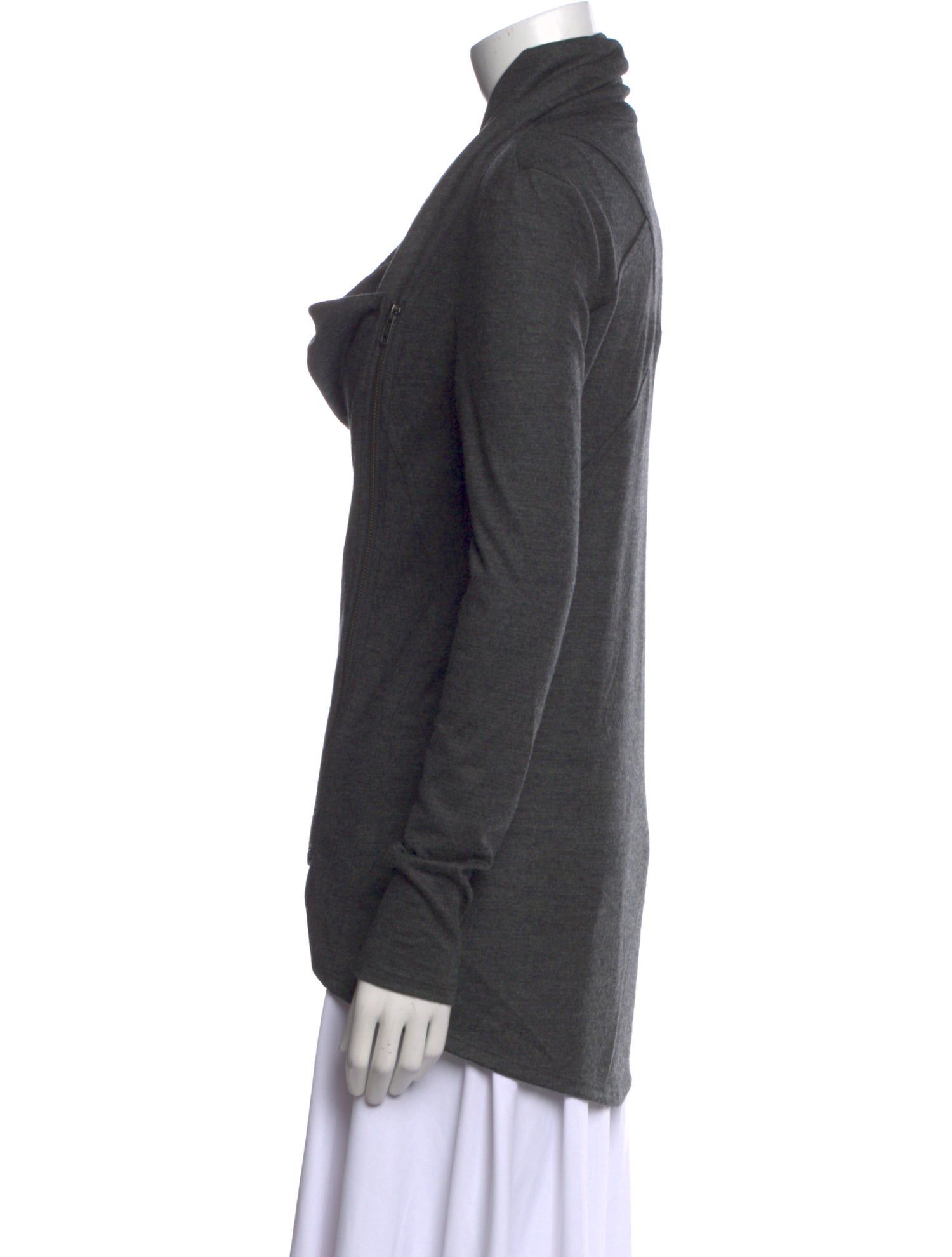 Helmut Lang Wool Cowl Neck Sweater