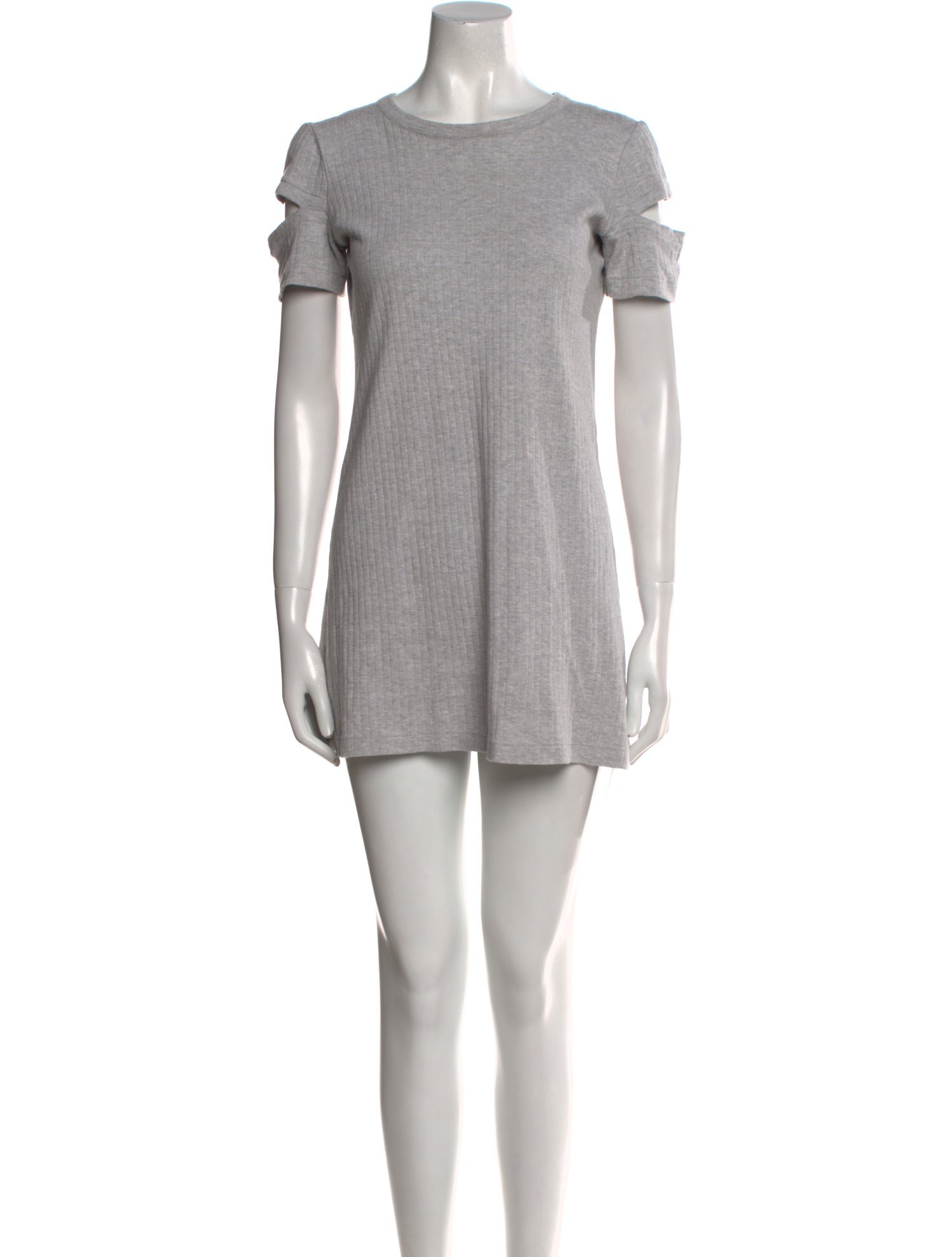 Helmut Lang Crew Neck Mini Dress