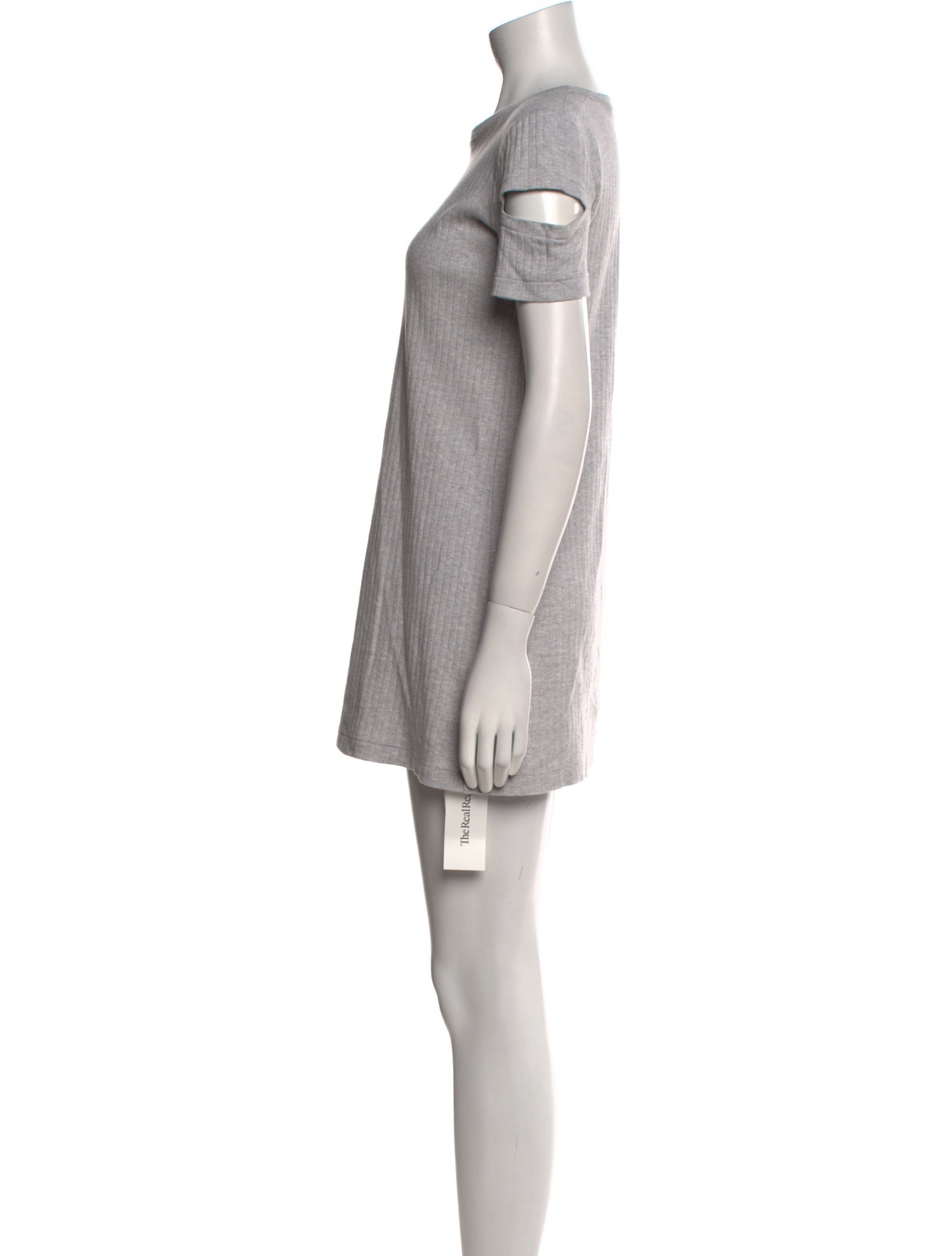 Helmut Lang Crew Neck Mini Dress