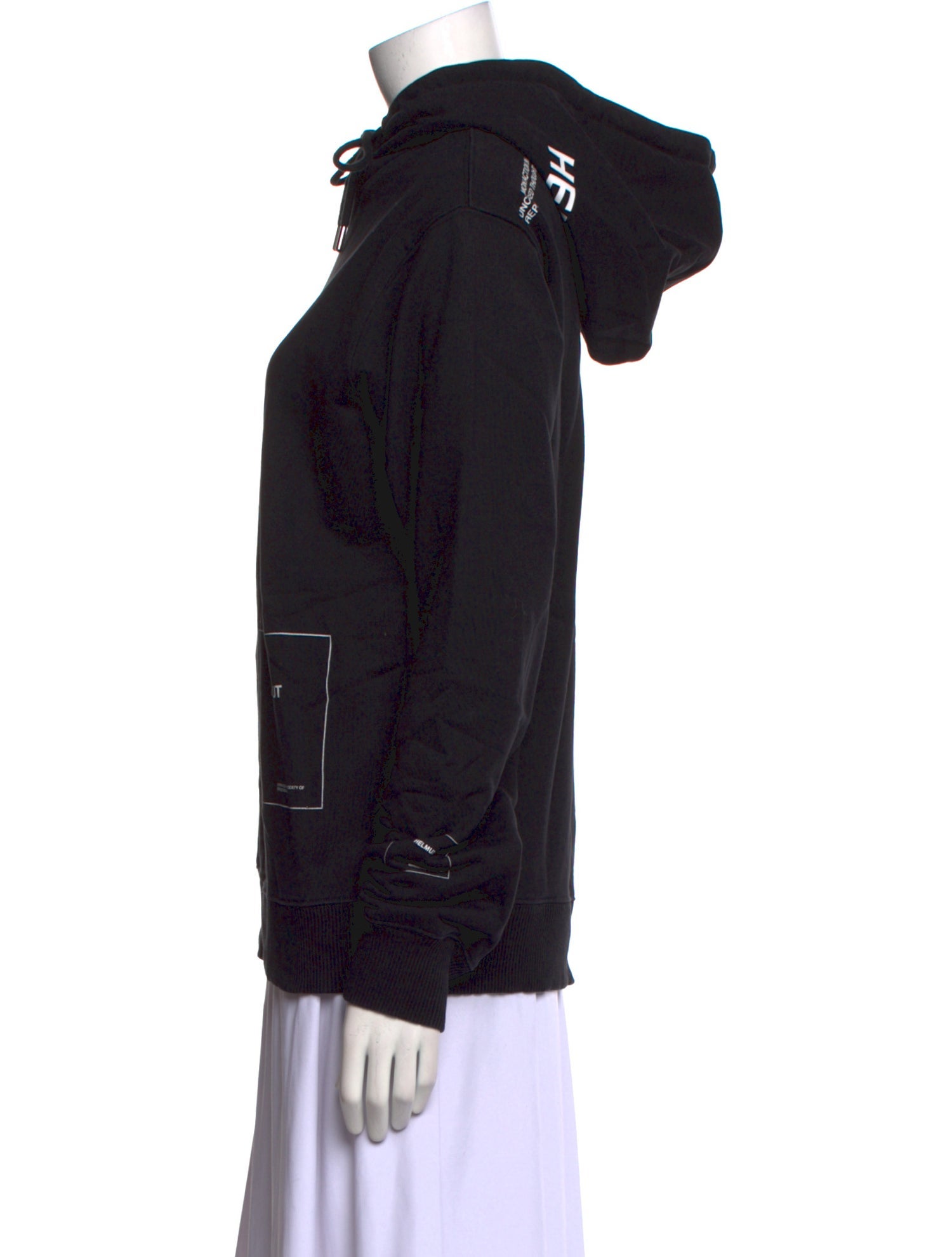 Helmut Lang Graphic Print Crew Neck Sweatshirt