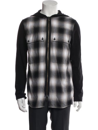Helmut Lang Plaid Print Jacket