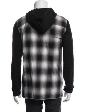 Helmut Lang Plaid Print Jacket