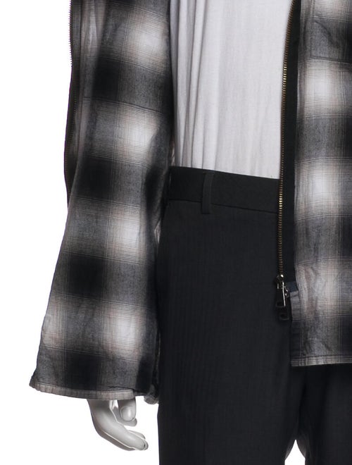 Helmut Lang Plaid Print Jacket