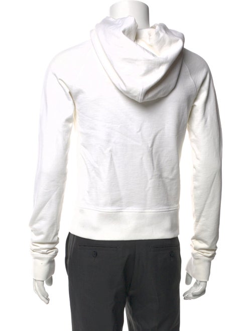Helmut Lang Graphic Print Crew Neck Hoodie