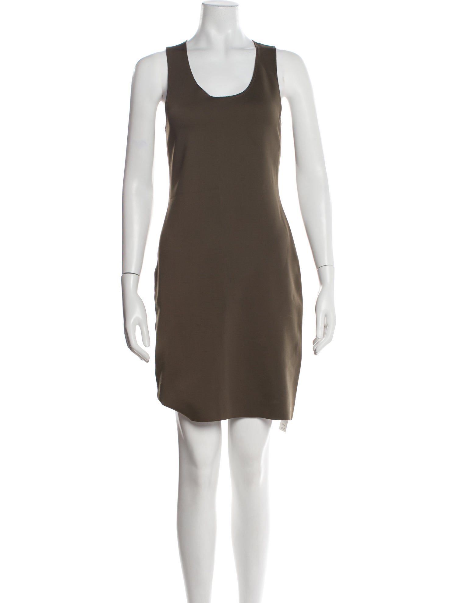 Helmut Lang Scoop Neck Mini Dress