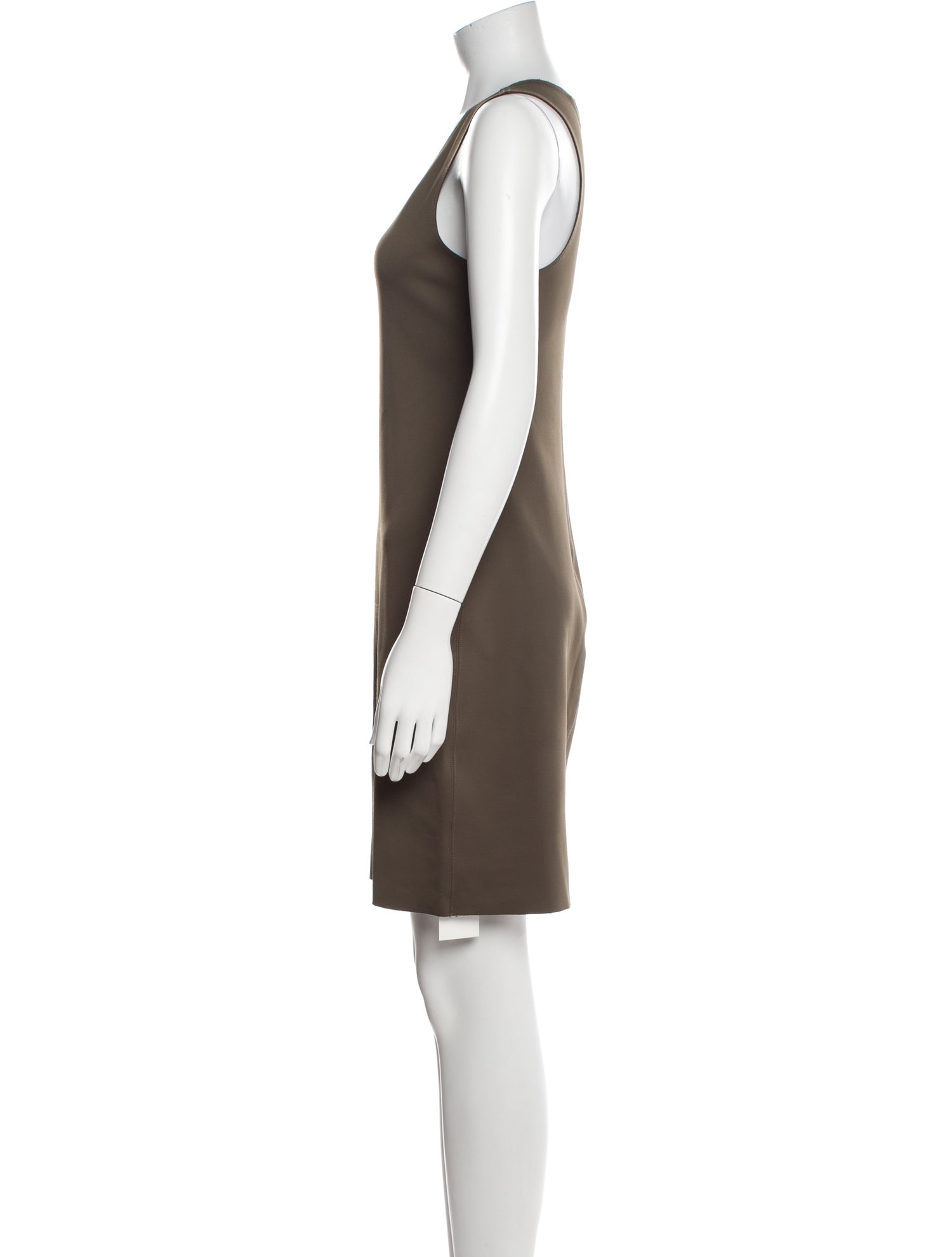 Helmut Lang Scoop Neck Mini Dress