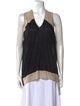 Helmut Lang V-Neck Sleeveless Top