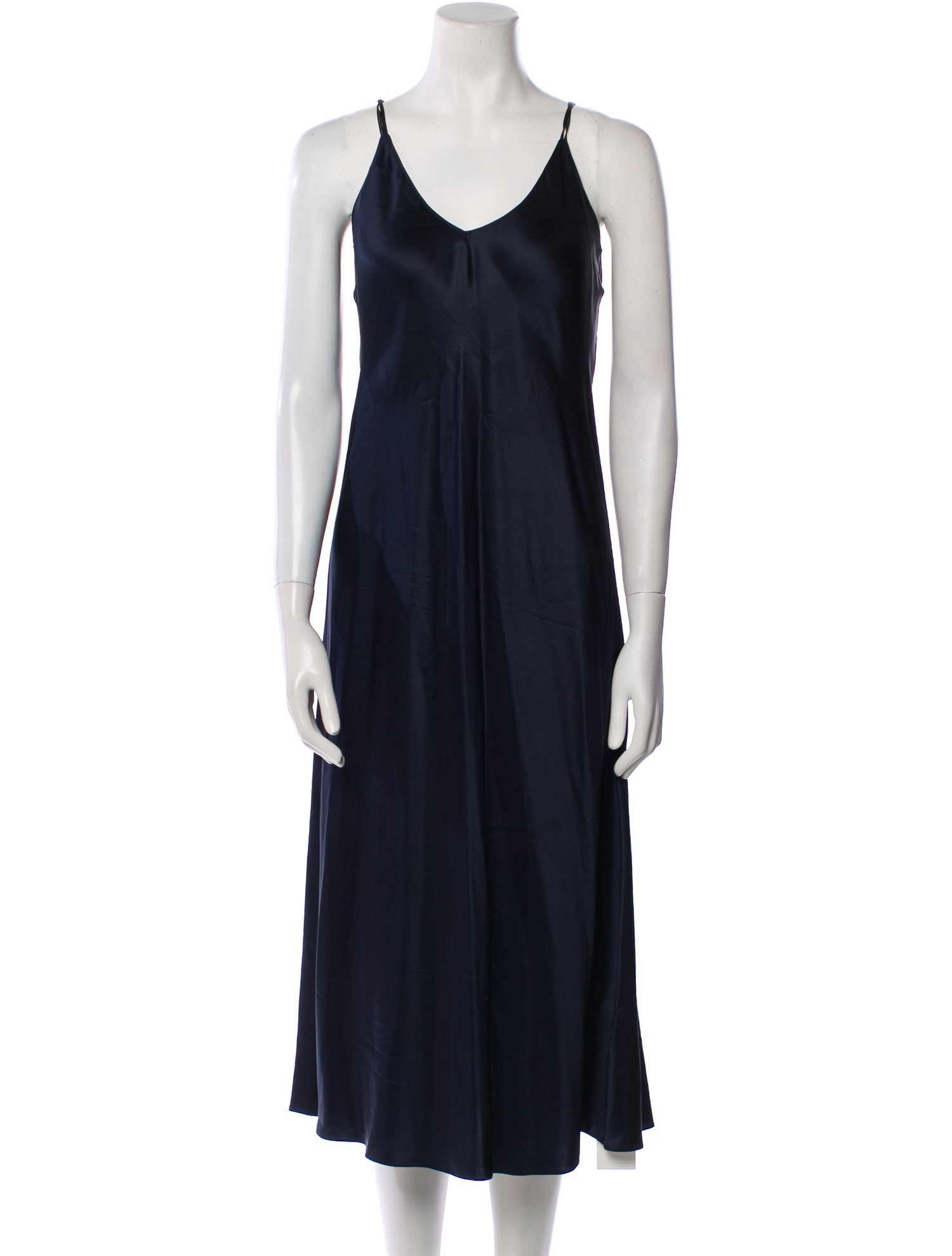 Helmut Lang Silk Midi Length Dress