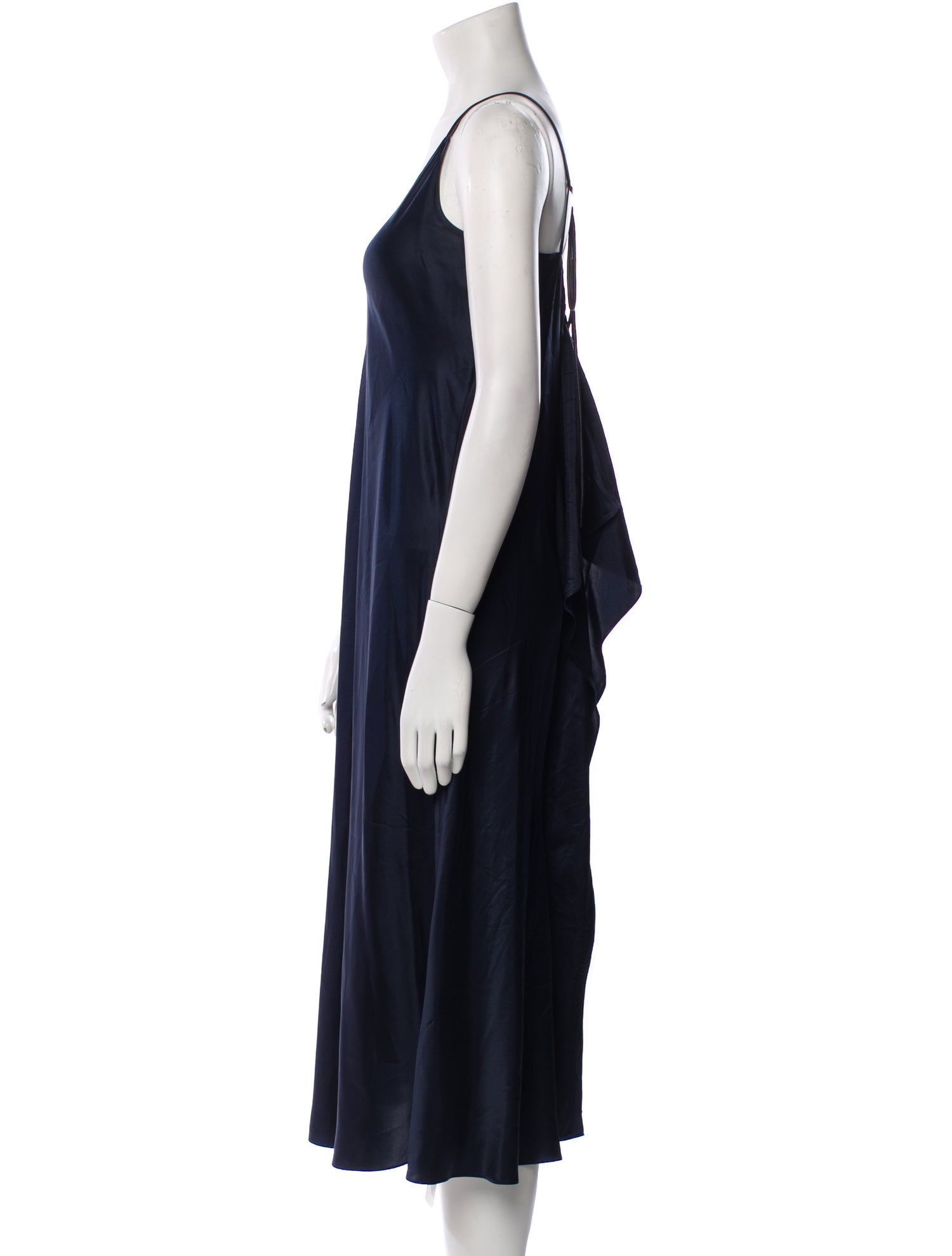 Helmut Lang Silk Midi Length Dress