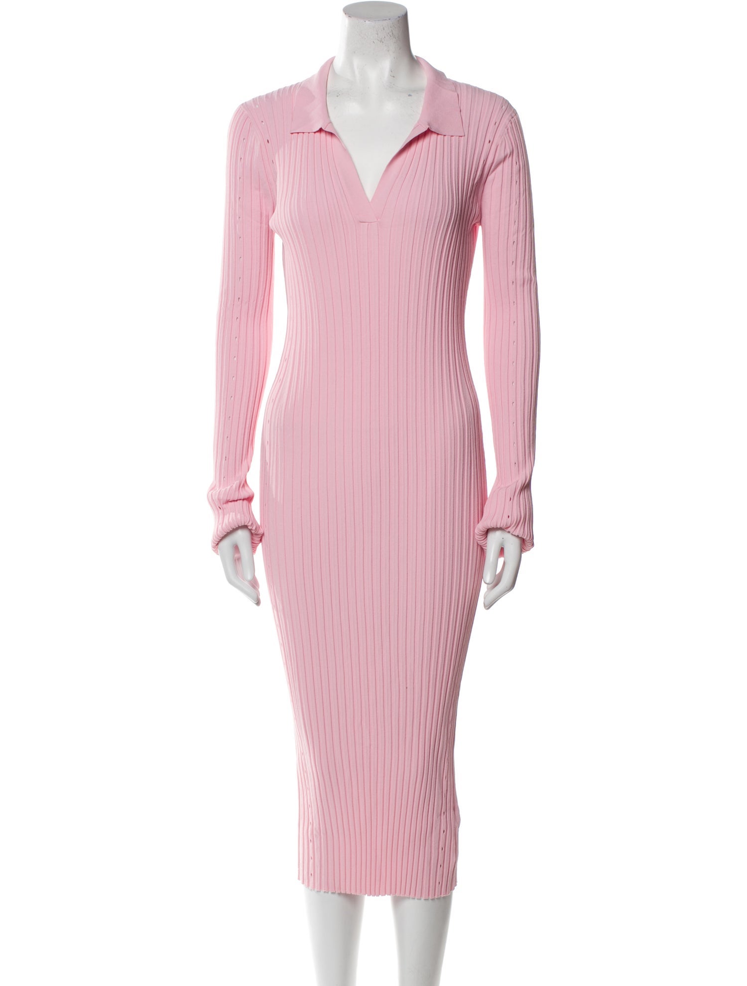 Helmut Lang V-Neck Midi Length Dress w/ Tags