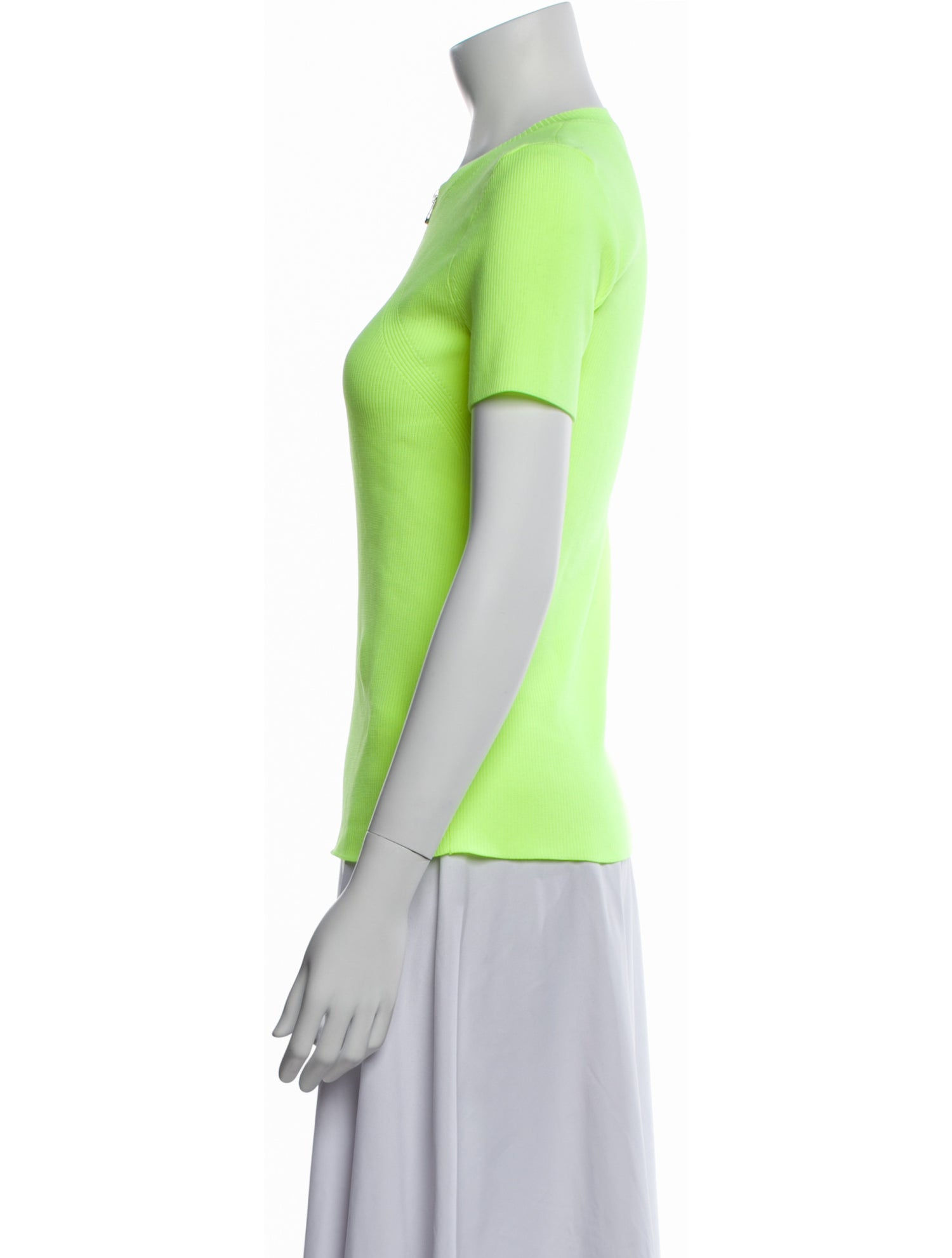 Helmut Lang Crew Neck Short Sleeve Polo