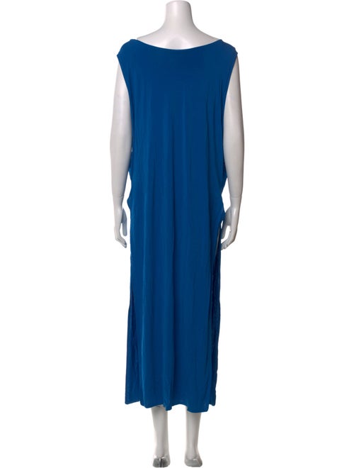Helmut Lang Scoop Neck Long Dress
