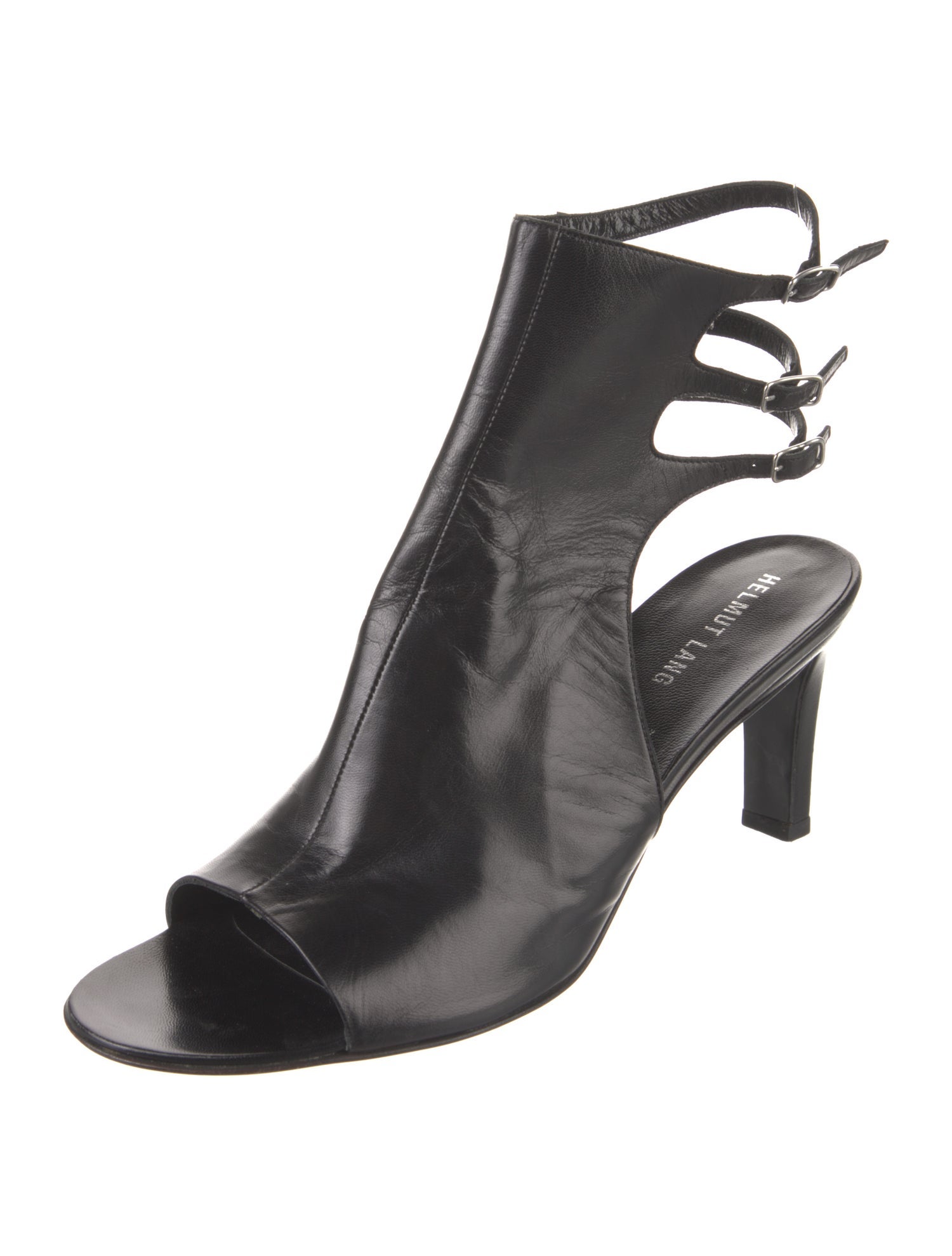 Helmut Lang Vintage Leather Gladiator Sandals